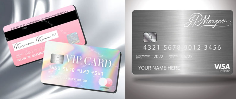 Holographic Credit Card