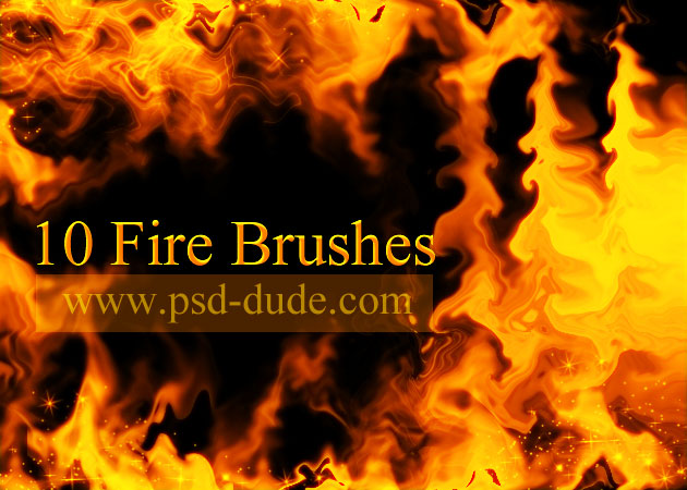 Fire Photoshop Brushes