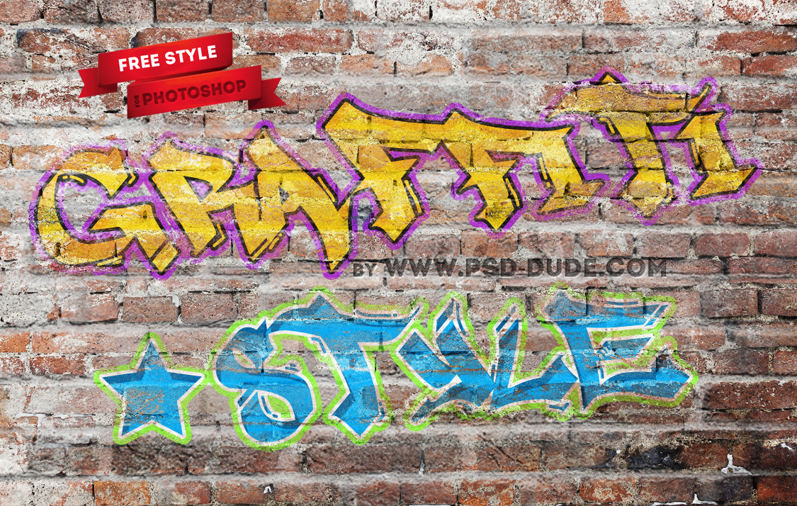 graffiti font download for photoshop