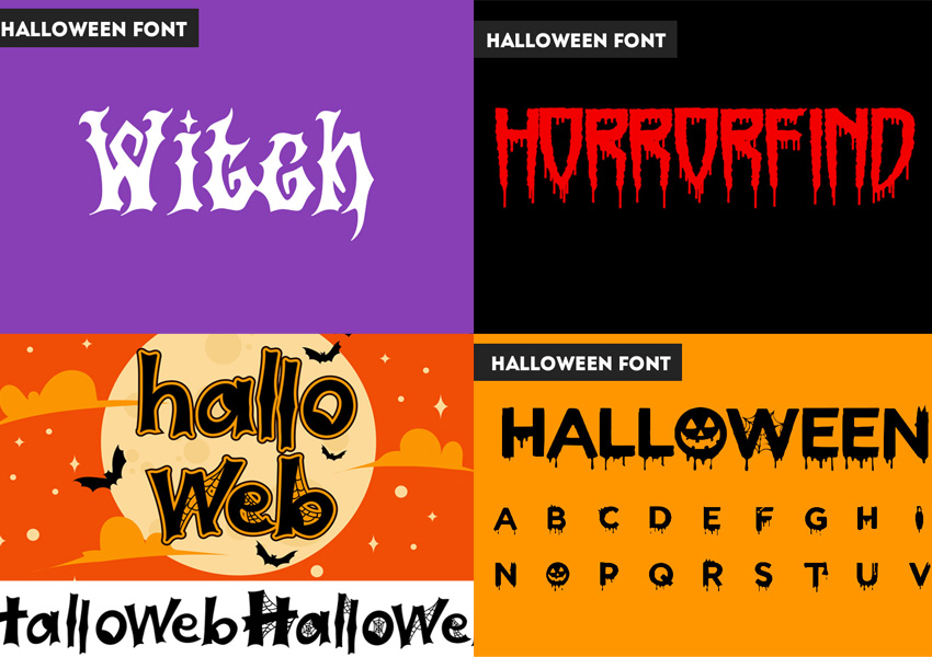 Spooky Fonts