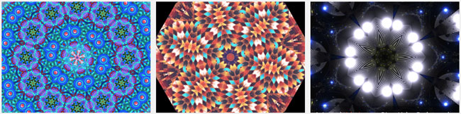 Kaleidoscope backgrounds