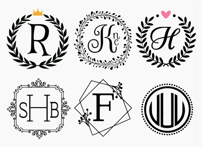 Monogram Logo Design Psddude 