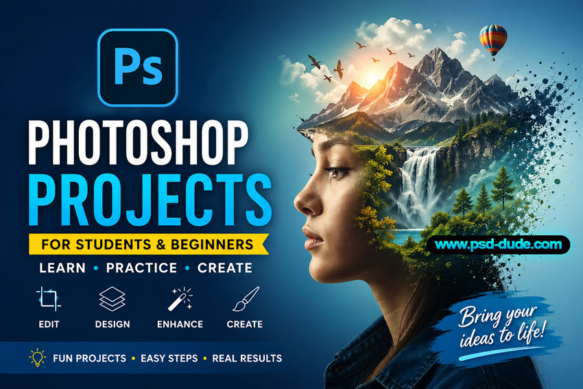 Photoshop Projects psd-dude.com Resources Photoshop Projects psd-dude.com Resources