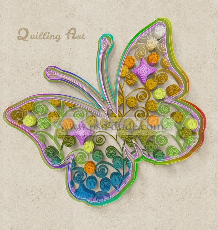 Quilling Paper Art Creator PSDDude