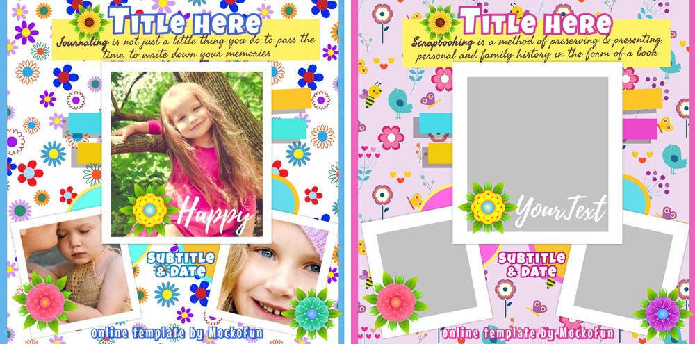 Scrapbook Template