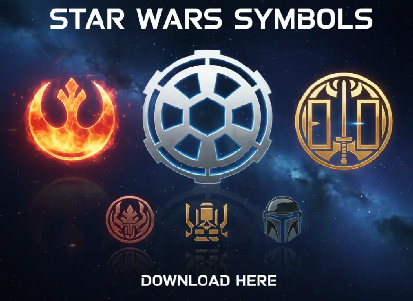 Star Wars Symbols psd-dude.com Resources Star Wars Symbols psd-dude.com Resources