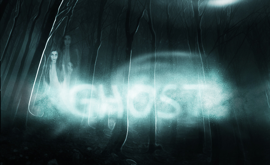 Creating A Spooky Ghost Text Effect